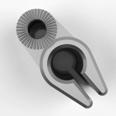 Giá đỡ tay đòn tham số cho ống (fusion360) Ví dụ xe đạp ZIPRO Flame