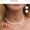 Dây chuyền "pearl and puka beachy dupe necklace" phiên bản in 3D - Thumbnail 3