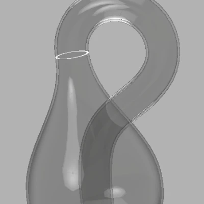 Mô Hình Chai Klein