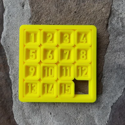 Bộ Xếp Số Trượt In Dính (Print in Place Sliding Number Puzzle)