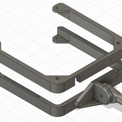 Giá đỡ quạt 140mm cho thùng trồng cây (khung ống 16mm & 19mm)