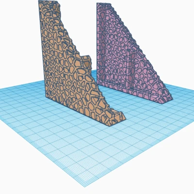 Giá Đỡ Kệ Kiểu Voronoi