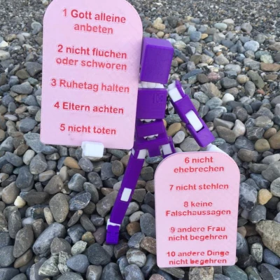 EASY 13 - 10 Điều Răn Moses / Dekalog, 10 Bảng Luật Môi-sê