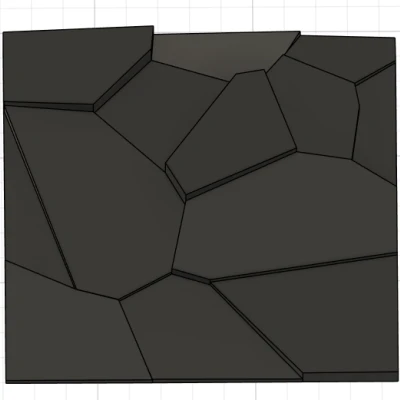 Tấm Tiêu Âm/Trang Trí Tường Thiết Kế Voronoi