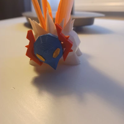 Mô Hình Pokemon Slither Wing (Cải Tiến) Low Poly