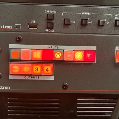 Nắp Chìa Khóa Extron Switcher Remix