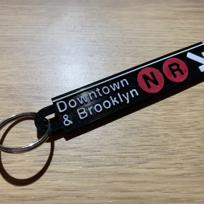 Móc Khóa Brooklyn & Downtown