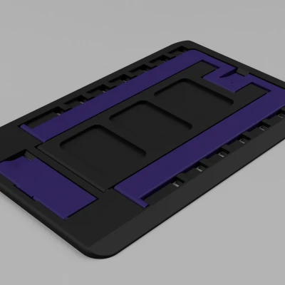 Chân đế điện thoại gập cỡ thẻ tín dụng - bản chỉnh sửa