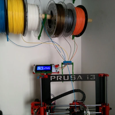 Giá Treo Cuộn Filament + Hub