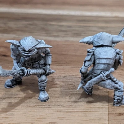 Goblin Commando - Mẫu Miniature Cho TTRPG