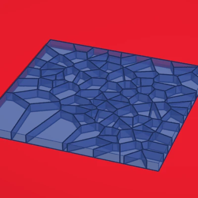 Tấm Voronoi Có Thể Chỉnh Sửa