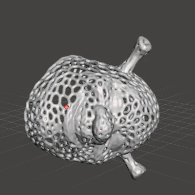 Đầu Shrek Thiết kế Voronoi