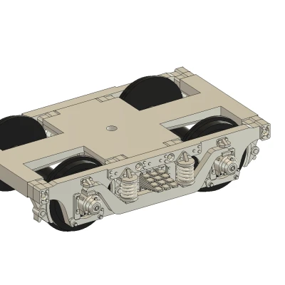 Bộ Bánh Xe Cổ Ngỗng / Khổ Ray 1 (1:32)