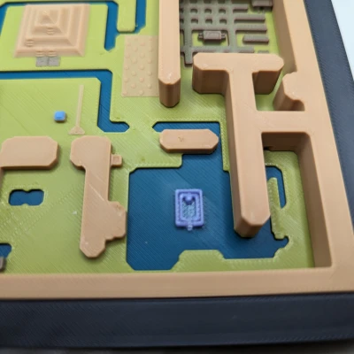 Bản đồ Zelda A Link To The Past - Thế giới Hắc ám (Dark World)