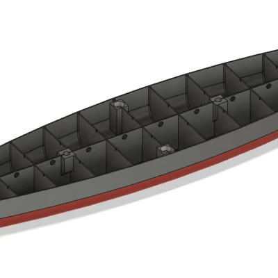 Chiến hạm nhỏ chìm được