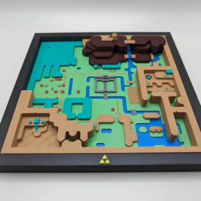 Bản đồ Zelda A Link To The Past