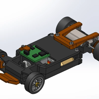 Khung gầm RC 🆁Turtle MR 98mm