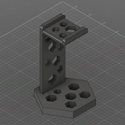 Giá đỡ tai nghe hình lục giác