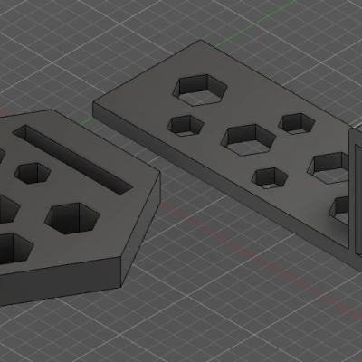 Giá đỡ tai nghe hình lục giác