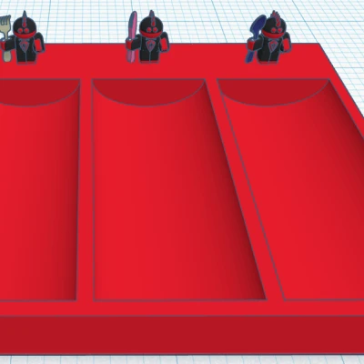 Ống Cắm Dao Kéo Có Hình Người Phía Sau