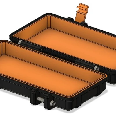 Hộp Cứng Cáp Mk1 - Hộp Bền Bỉ Có Khay Tùy Chỉnh