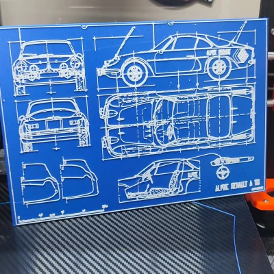 Bản vẽ Alpine A110