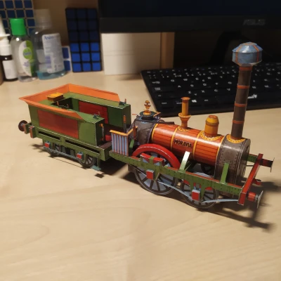 Mô Hình Đầu Máy Moravia 1838 In 3D