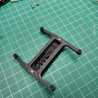 Giá đỡ Raspberry Pi gắn thanh ray DIN ngang cho Voron 2.4