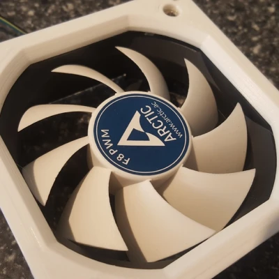 Adapter Chuyển Quạt 92mm Sang 80mm Mỏng Nhẹ