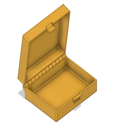 Hộp Tùy Chỉnh và In Được với Bản Lề & Khóa Cài