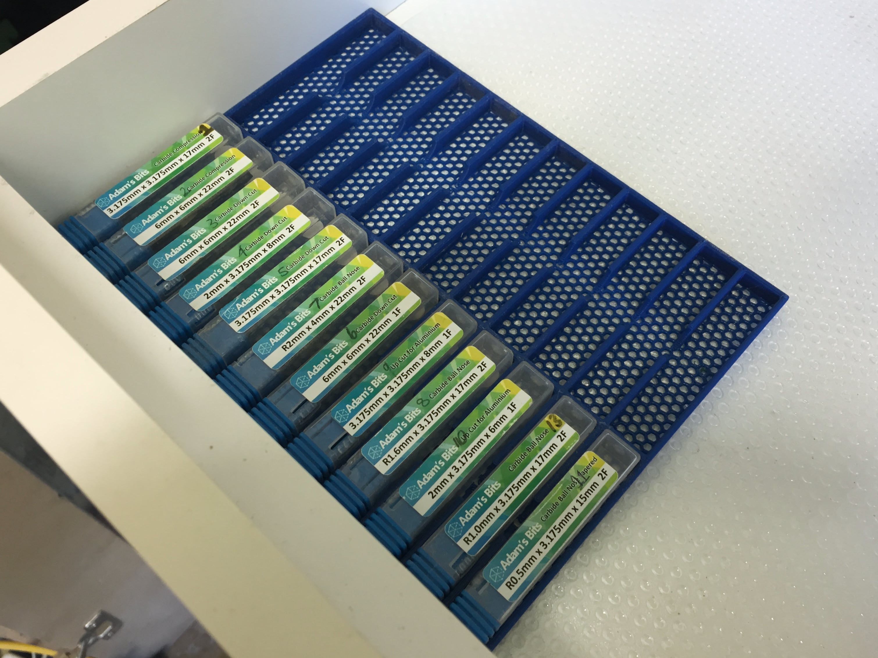 Khay Đựng Mũi Phay CNC Router Bit