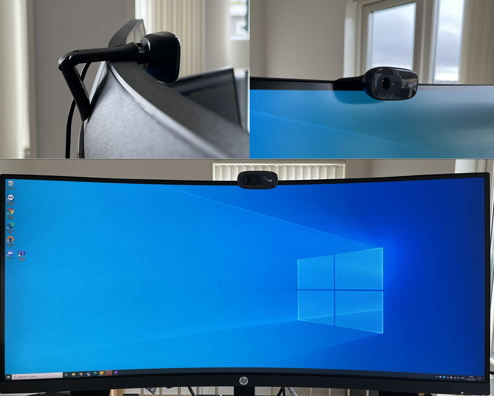 Kẹp Giữ Webcam Logitech C270 HD