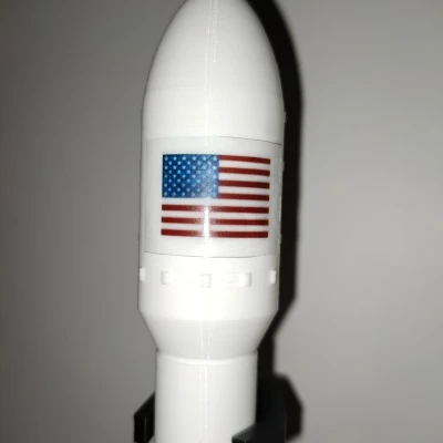 Mô hình Tên lửa FALCON 9 BLOCK 5