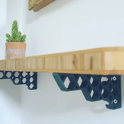 Kẹp Đỡ Kệ Hình Tổ Ong Lục Giác