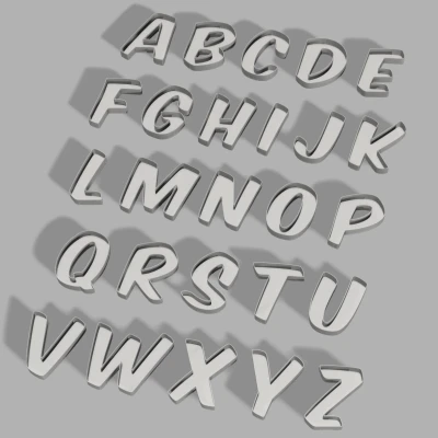 Chữ LED Bên Trong / Buchstaben Innen