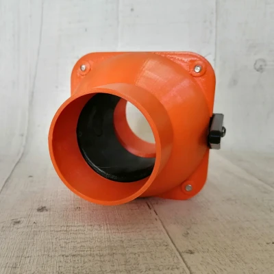 Van chặn gió không kẹt loại van bi 63mm / 2½" cho hệ thống hút bụi xưởng