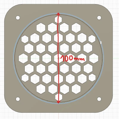 Ống dẫn tường có lưới (Wanddurchführung mit Gitter)
