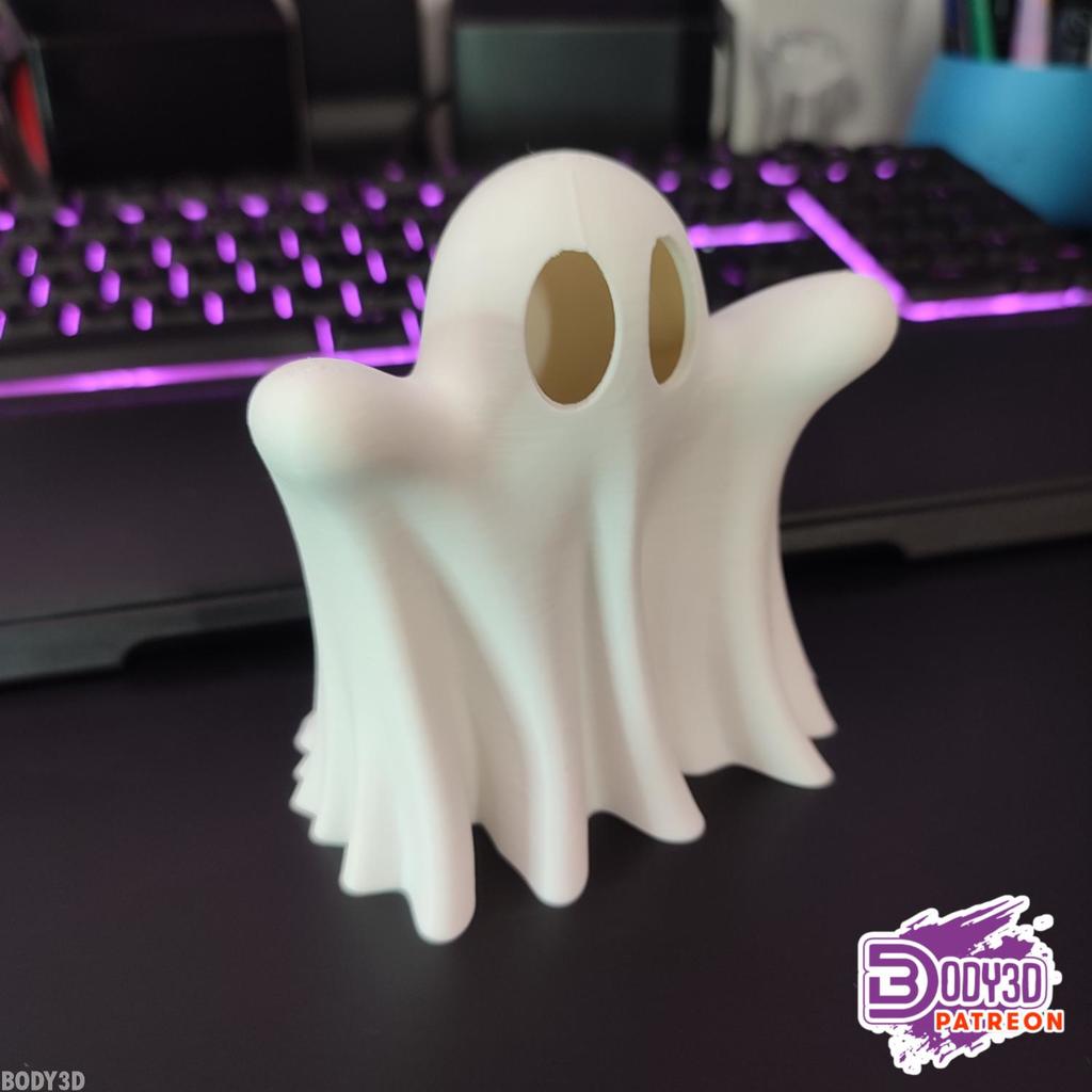 Mô Hình 3D "Ghost Booh" - Dễ Thương và Độc Đáo