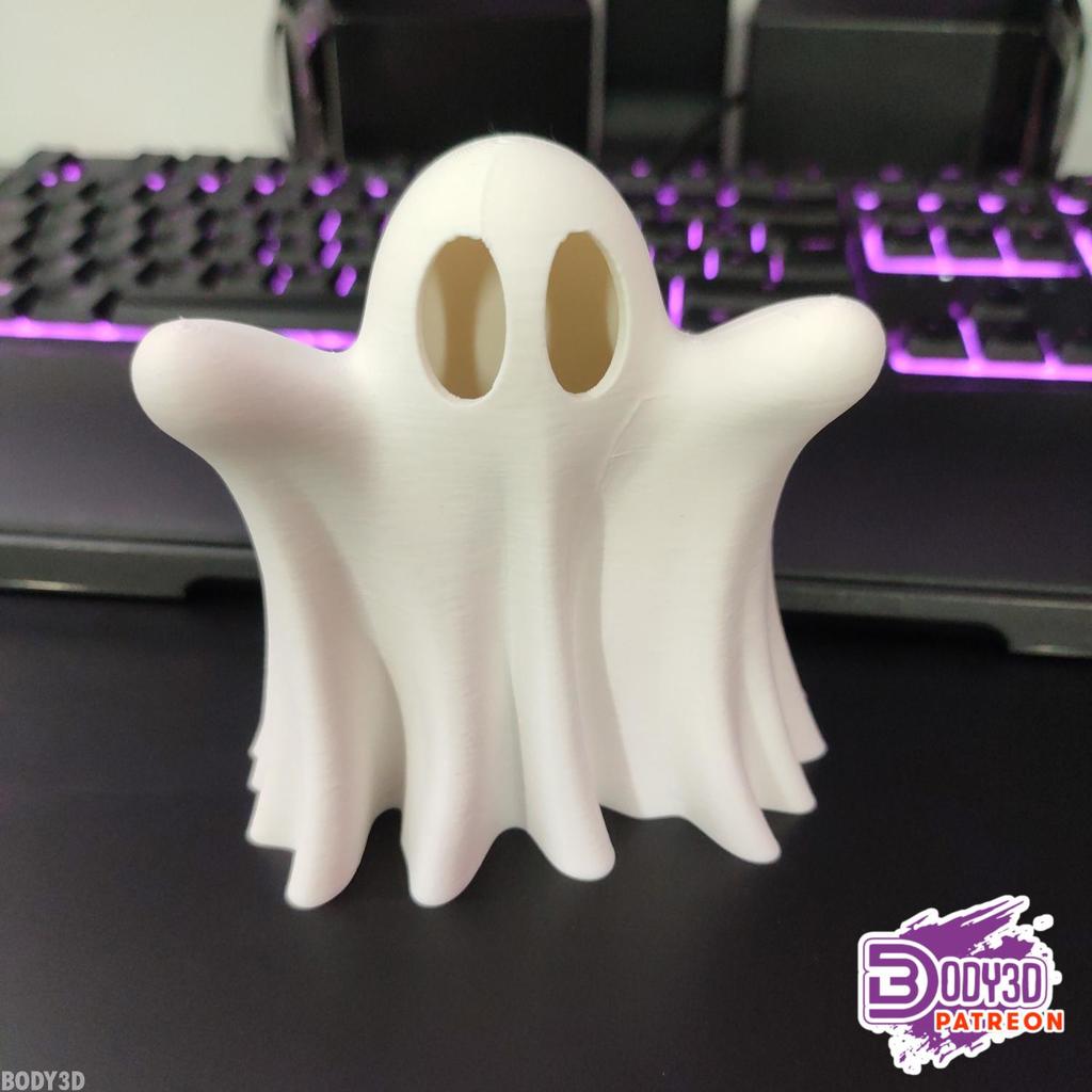 Mô Hình 3D "Ghost Booh" - Dễ Thương và Độc Đáo