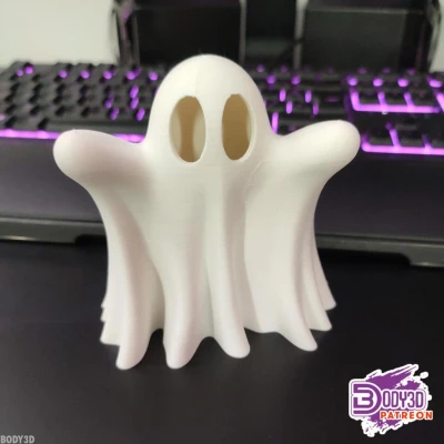 Mô Hình 3D "Ghost Booh" - Dễ Thương và Độc Đáo