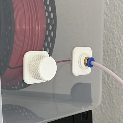 Cổng PC4 cho hộp chống ẩm có nắp vặn ren hoa văn (M10 & M6)