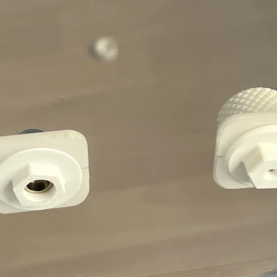 Cổng PC4 cho hộp chống ẩm có nắp vặn ren hoa văn (M10 & M6)