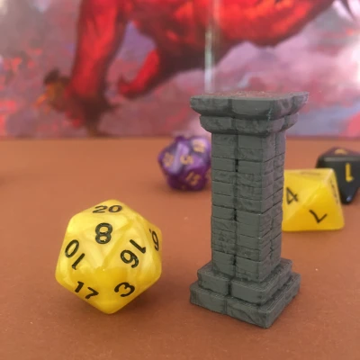 Trụ gạch cho game nhập vai trên bàn 28mm