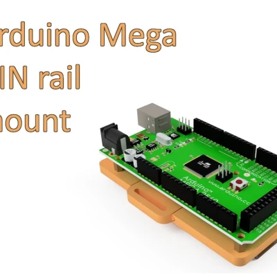 Đế Gắn Ray DIN Cho Arduino Mega