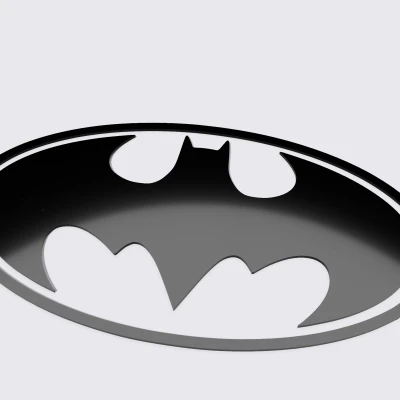 Logo Batman 3D