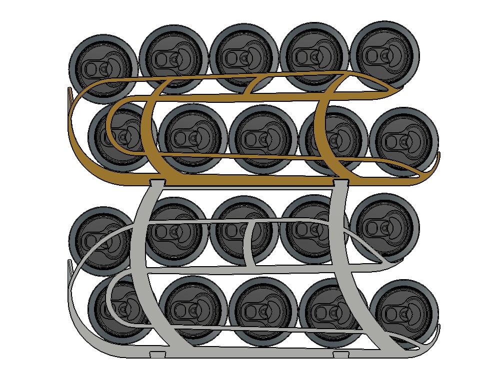 Dụng cụ rót nước giải khát xoay xếp chồng 2023