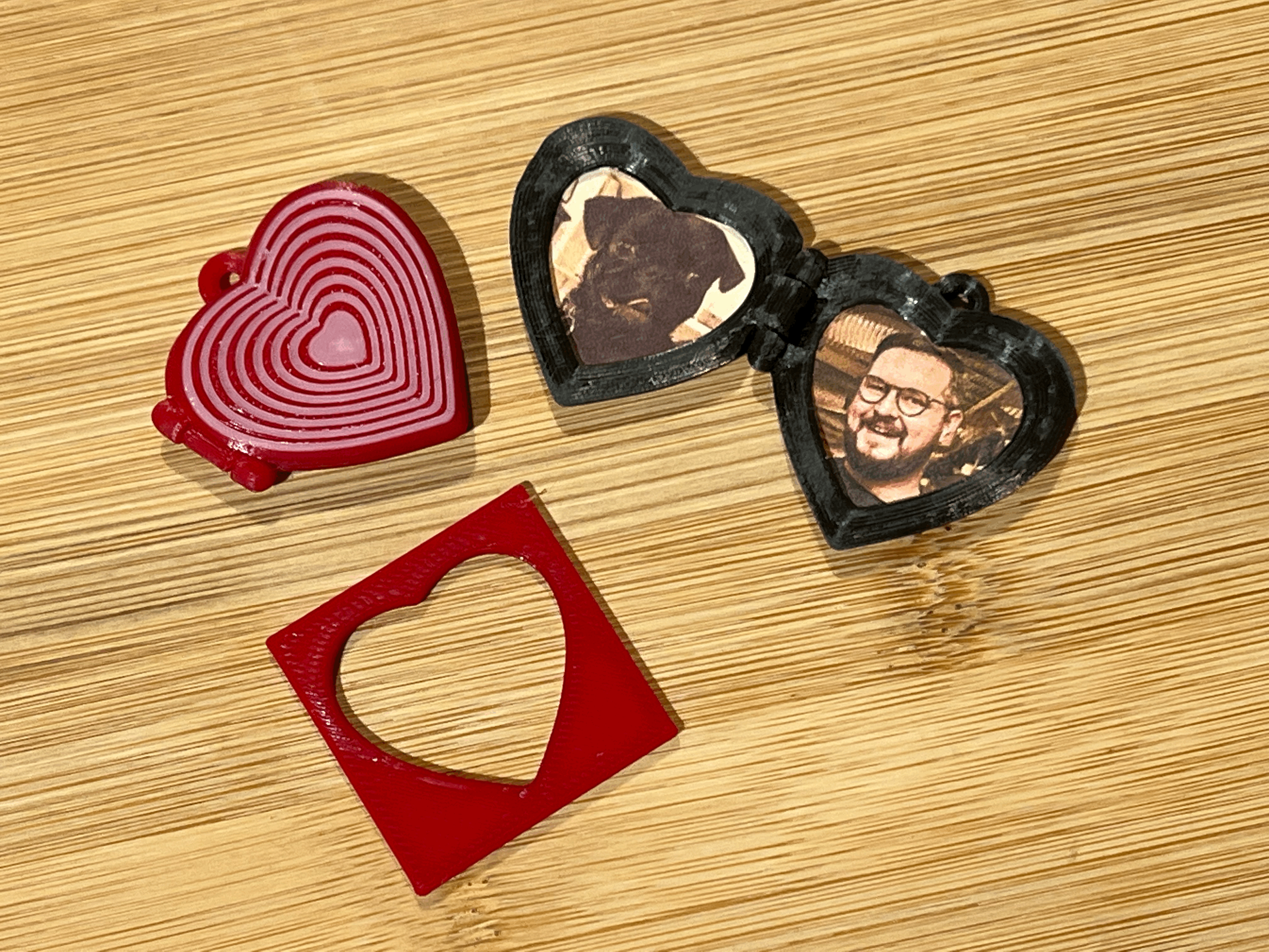 Hộp tim mở bằng trái tim (Phiên bản 2 màu/1 đầu đùn có sẵn!)