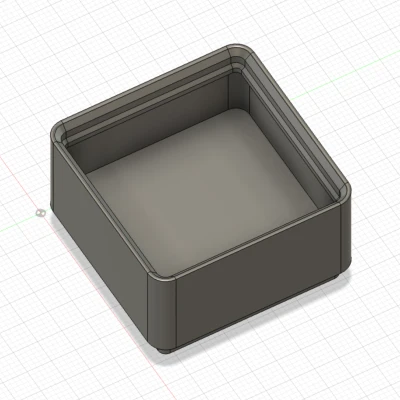 Hộp Gridfinity trống tùy chỉnh + file parametric