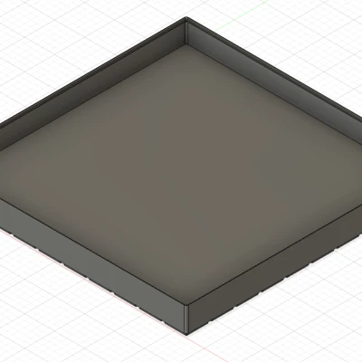 Hộp Gridfinity trống tùy chỉnh + file parametric