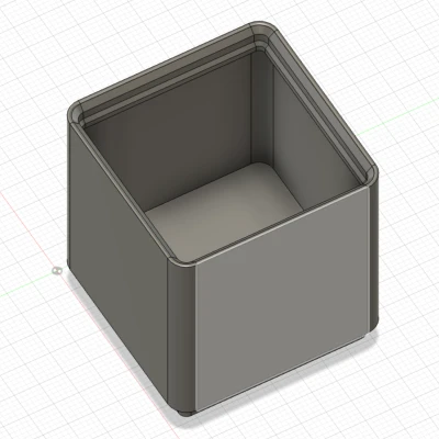 Hộp Gridfinity trống tùy chỉnh + file parametric